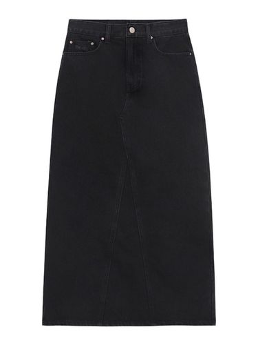 Denim Maxi Skirt - THE ANY - Modalova