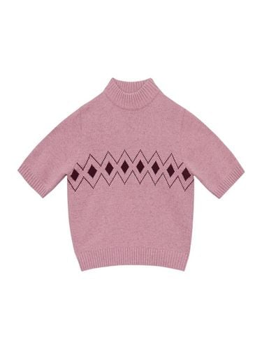 Half-Sleeve Knit Sweater - THE ANY - Modalova