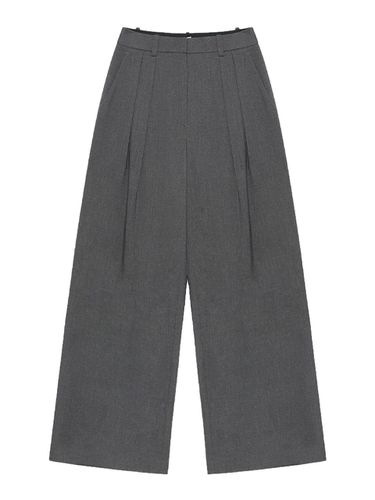 Pleated Wool Pants - THE ANY - Modalova