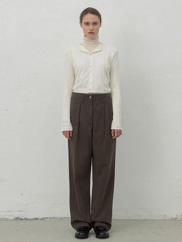 Heavy Cotton Relaxed Jogger Pants (PT-5604) - Atelier Nain - Modalova