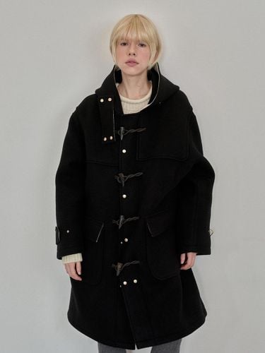 Wool Blend Hooded Carol Duffle Coat [] - nyhavn - Modalova