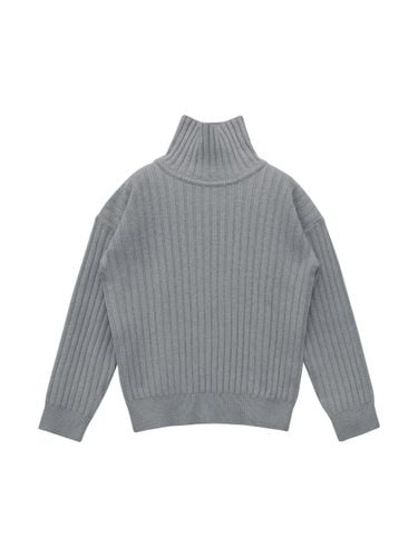 Premium Wool High Neck Knit - THE ANY - Modalova