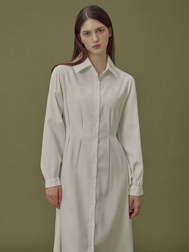 Shirt Long Waist Strap dress - TWEE - Modalova