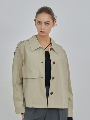 Single Half Trench Coat (VA3BB12) - VISIT IN NEWYORK - Modalova