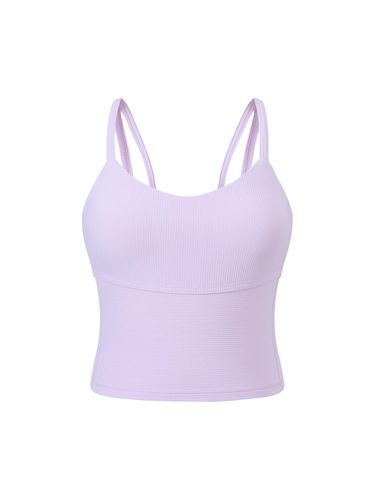 Light-fit Ribbed Back Point Bra Top - verish - Modalova