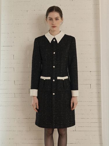 Timeless Classic Tweed Dress [] - FIVE AVENUE - Modalova