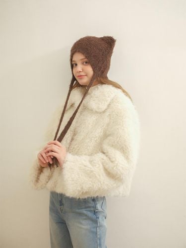 Eco Fur Short Jacket [Beige] - Nonesuch - Modalova