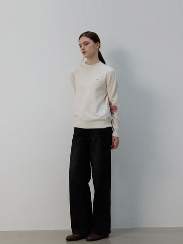 Half-Neck Contemporary Pullover - LE STUDIO - Modalova