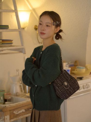 Classic Mini Tweed Shoulder Bag [] - ANOETIC - Modalova