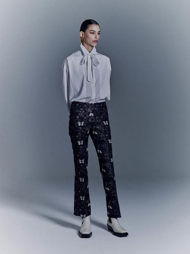 Flare Slim Waist Pants - LEE y. LEE y - Modalova