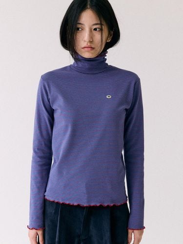 Depoli Polar Long Sleeve Turtleneck [PURPLE] - KIJIKO - Modalova