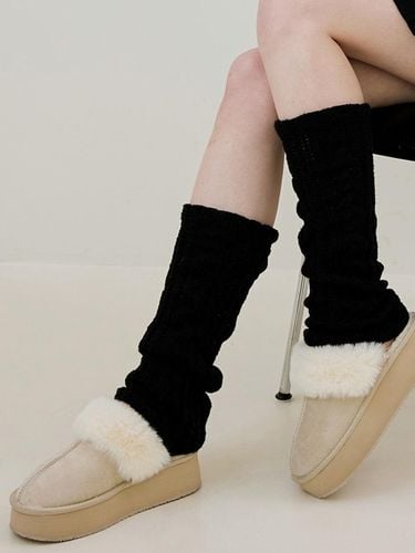 Soft Stretchy Knit Leg Warmers [] - Rosefrantz - Modalova