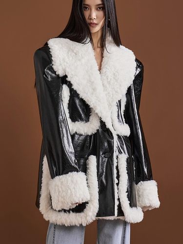 Fur Oversized Regular Fit Jacket (MBD23O2JK016) - DINT - Modalova