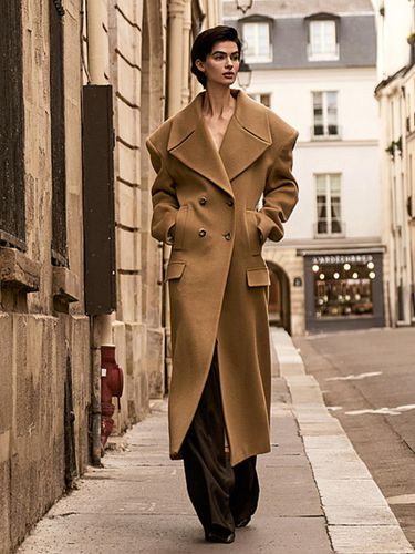 Wool Cashmere Double Coat (MBD23O2JK017) - DINT - Modalova