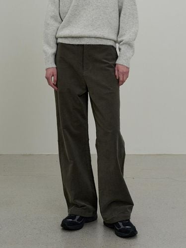 Wide Fit Corduroy Span Pants [Khaki] - Have&Have - Modalova