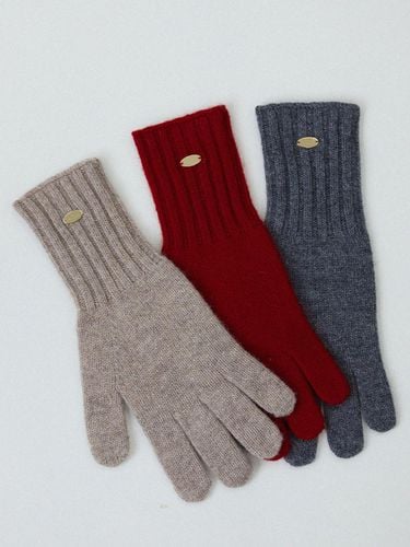 Simple Pure Wool Gloves - LE STUDIO - Modalova