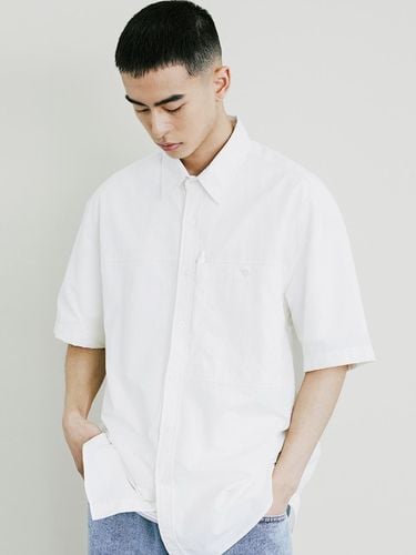 Nylon Loose Fit Utility Shirt [Beige] - KND - Modalova