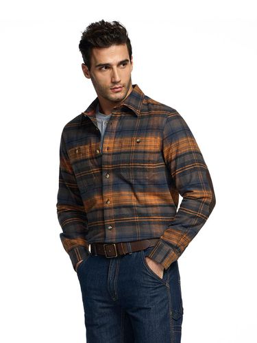 Flannel Fleece-Lined Workwear Shirt (HOF118) - CQR - Modalova