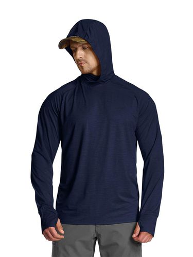 UV Protection Cooling Lightweight Quick-Dry Long Sleeve Hooded T-shirt (TOL603) - CQR - Modalova