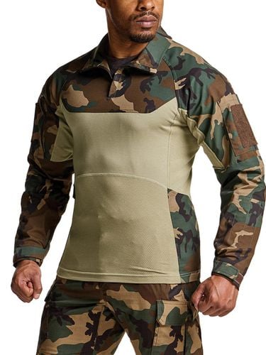 Cooling Lightweight Ripstop Military Camo Combat Dress (TOS612) - CQR - Modalova