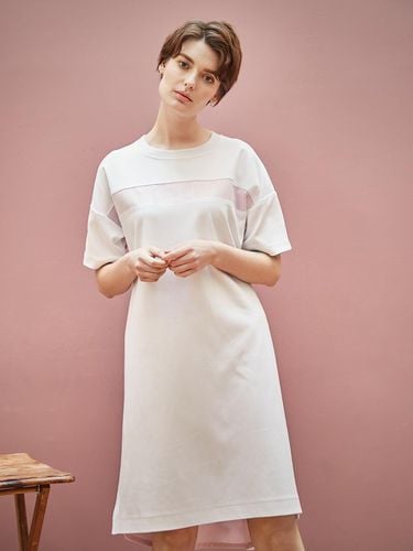 Shirt Detail Dress [Pink] - ACUD - Modalova