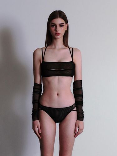 Slit Point X-strap Wire-free Bralette - VINAJ - Modalova