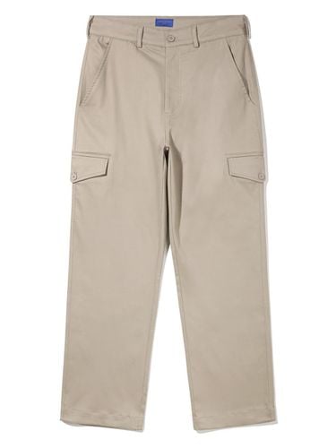 Cotton Spandex Straight Fit Cargo Pants (DLX1385) - alvinclo - Modalova