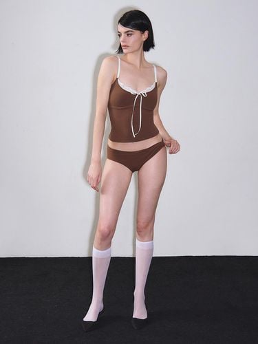 Low-waist Classic Bikini Panty [Brown] - VINAJ - Modalova