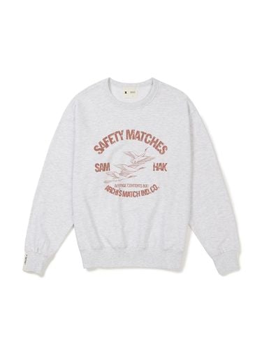 Vintage Archive Pure Cotton Sweatshirt [Grey] - ARCHI’S ARCHIS - Modalova