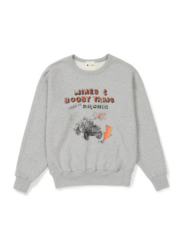 Vintage Military Archive Cotton Sweatshirt [Grey] - ARCHI’S ARCHIS - Modalova