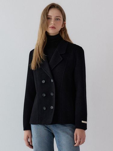 Cashmere Double Half Wool Coat [] - sisterhood - Modalova