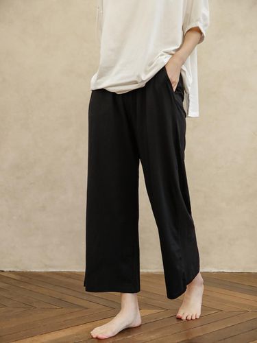 Cotton Modal Wide Fit Pants - comfortlab - Modalova