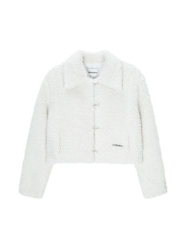 Curly Fur Quilted Lightweight Jacket - bellialeu - Modalova