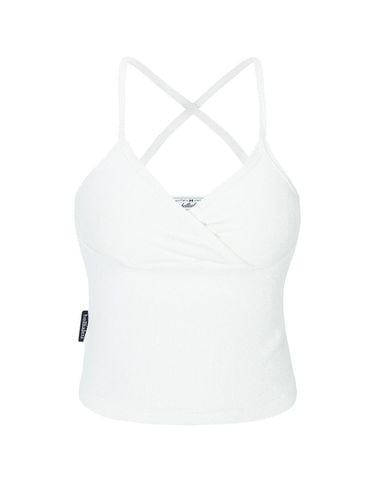 Soft Knit Delicate Camisole [White] - bellialeu - Modalova