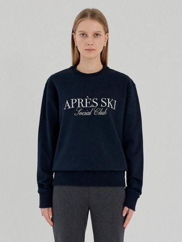 Oversized Embroidered Premium Sweatshirt [Navy] - BENEATER - Modalova