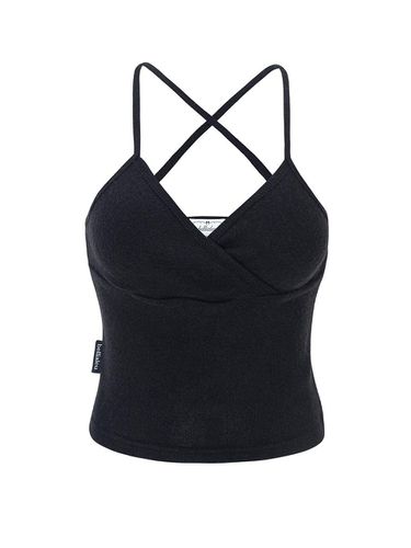 Soft Knit Sleek Camisole [Black] - bellialeu - Modalova