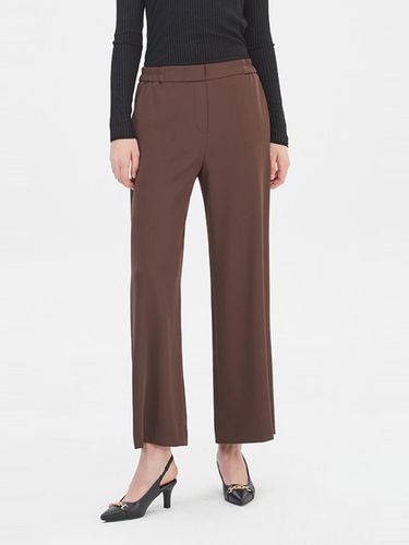 Cozy Banding Straight Wide-Fit Pants (SAPT41331DW) - Sisley - Modalova