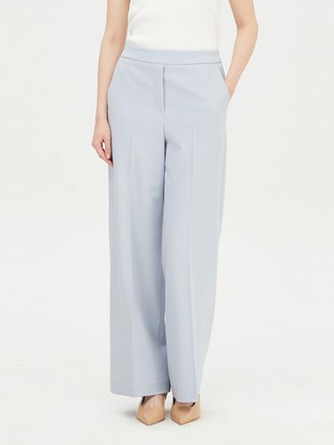 Knit Banding Straight Fit Pants (SAPT32431LB) - Sisley - Modalova