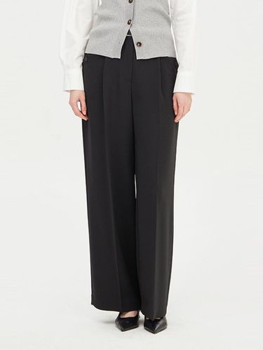 Line Bootcut Elastic Pants (SAPT80431BK) - Sisley - Modalova