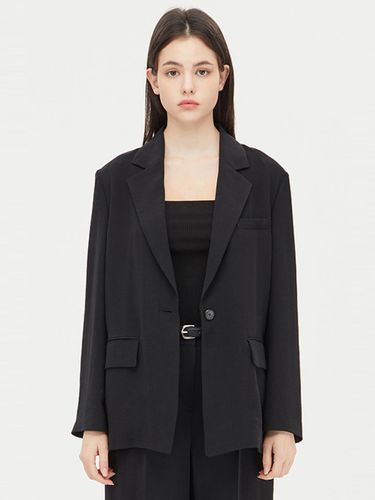 Regina Polyester Single Button Tailored Jacket (SAJK47431BK) - Sisley - Modalova