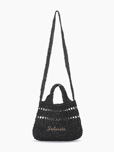 Rattan Natural Knit Mini Bag (SCBG33431BK) - Sisley - Modalova