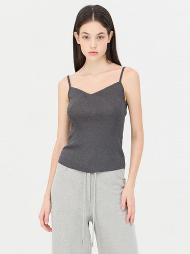 Metal Sleeveless Slim Fit Knit (SAKP01441GR) - Sisley - Modalova