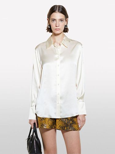 Silk Premium Italian Regular Fit Blouse (5Q6WLQ05ECR) - Sisley - Modalova