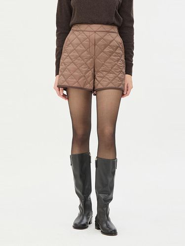 Quilted Zero Down Short Pants [Brandy] (SAPT36461BR) - Sisley - Modalova