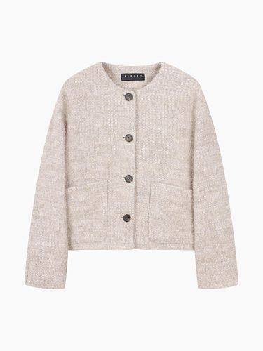 European Wool Blend Blouson Jacket (SAJK44461BG) - Sisley - Modalova