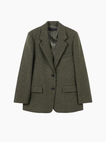 Macfield Tailored Semi-Overfit Virgin Wool Jacket (SAJK41461MK) - Sisley - Modalova