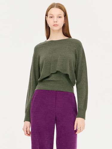 Whole Garment Wool Cashmere Knit Set (SAKP37461KA) - Sisley - Modalova