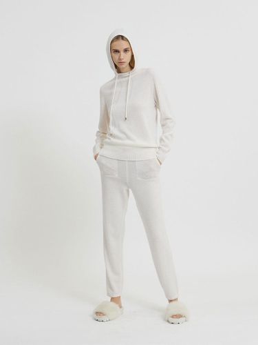 Cashmere Basic Tapered Jogger Pants [Ivory] - Mare di mari - Modalova