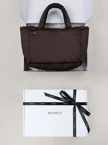 Padded Mini Gold-plated Bag - MOMET - Modalova