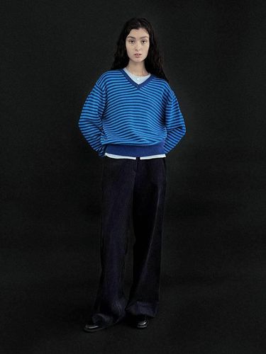 Straight Leg Relaxed Fit Corduroy Pants [] - Studio Salt - Modalova